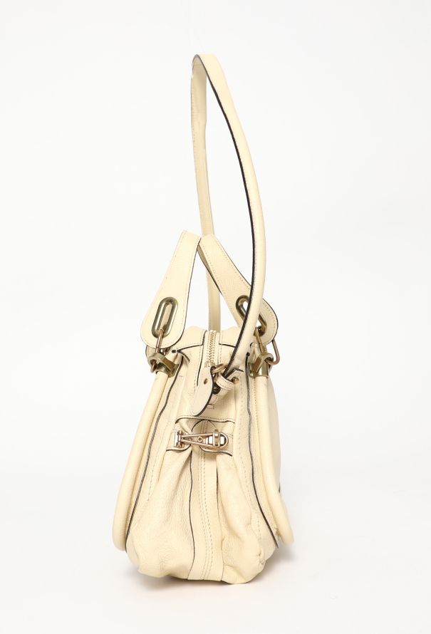 Chloé Ivory Paraty Shoulder Bag - 4
