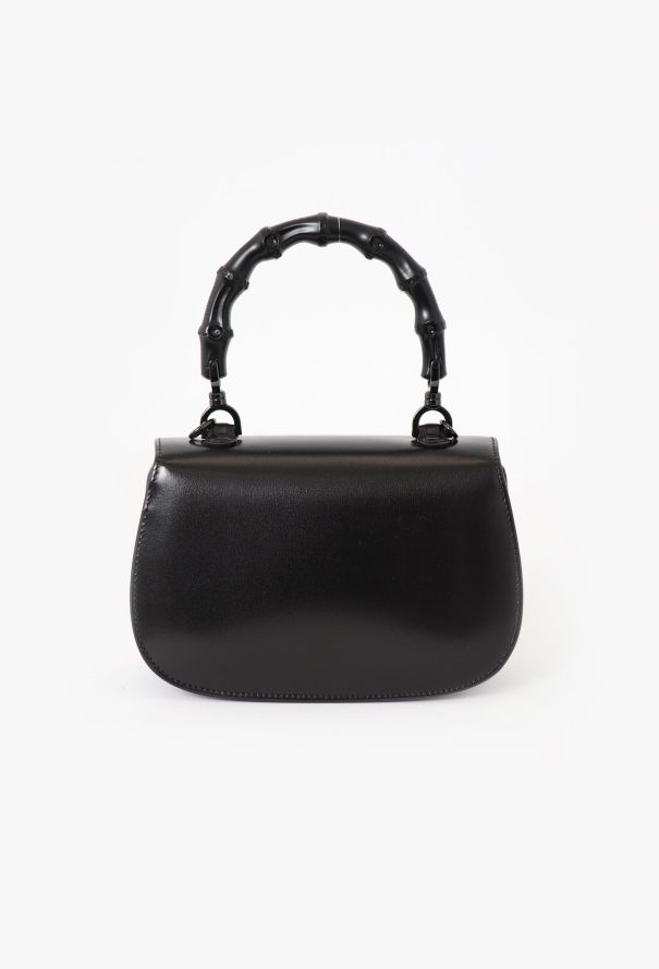 Gucci Black Bamboo 1947 Bag - 4