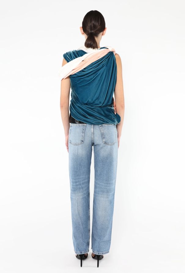 Balenciaga Iconic F/W 2008 Asymmetrical Draped Top - 4