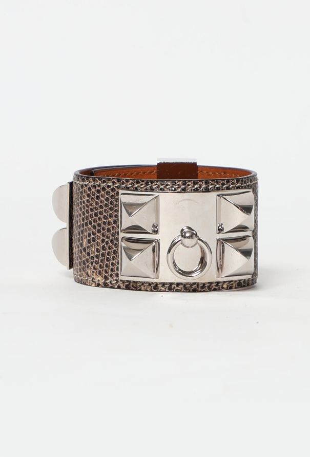 Hermès 2009 Varanus Niloticus Médor Cuff - 1
