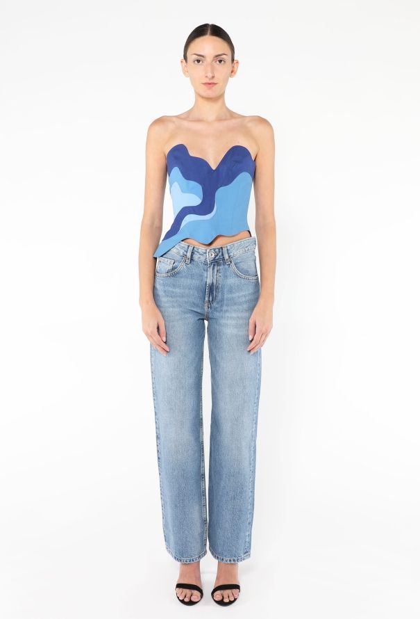 Thierry Mugler Collector 1990 Sculpted Wave Bustier - 2