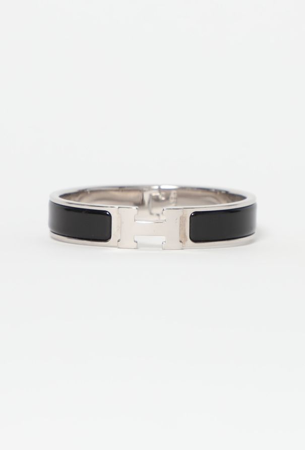 Hermès Clic Clac 'H' Bracelet Black - 1