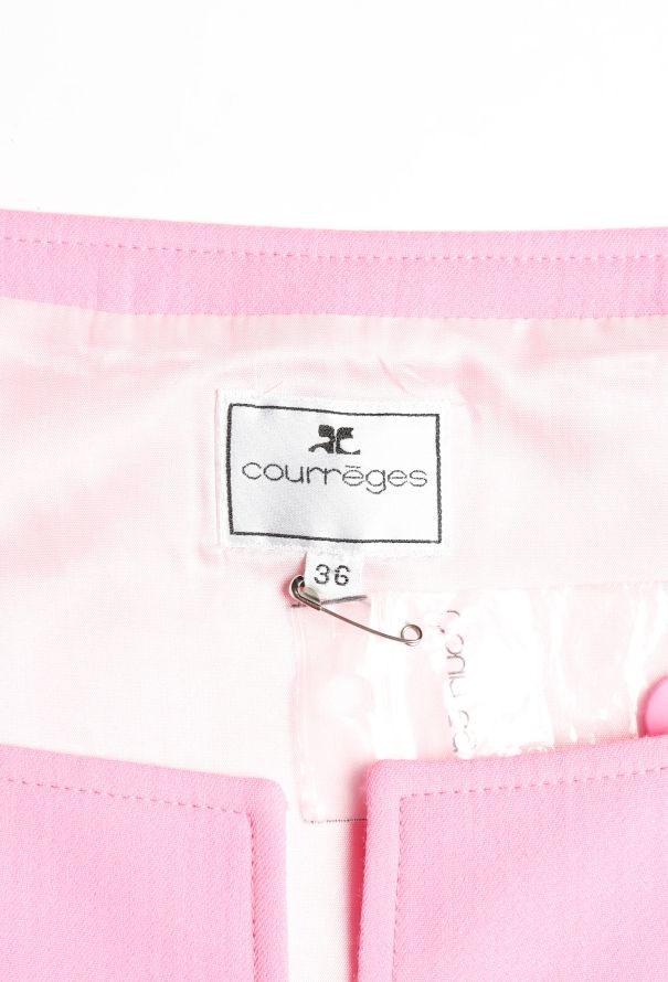 Courrèges 60s Mod Skirt Ensemble - 13