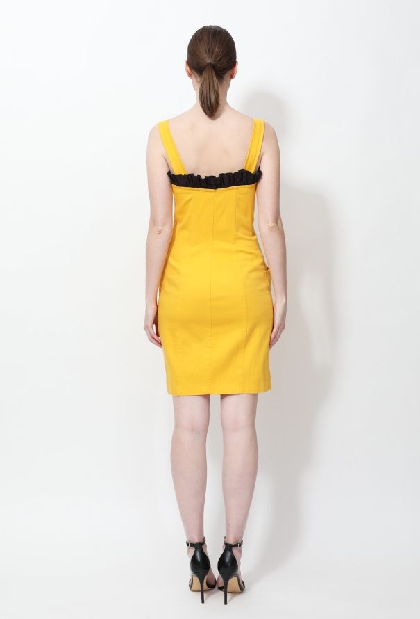 Saint Laurent Vintage Ruffled Dress - 5