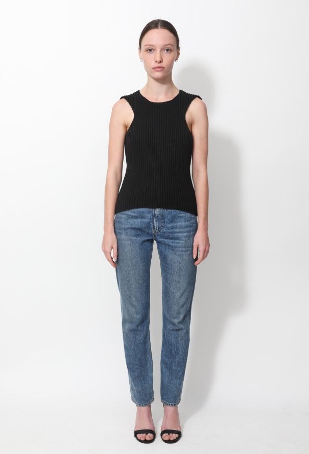 Céline Knit Fitted Top - 3