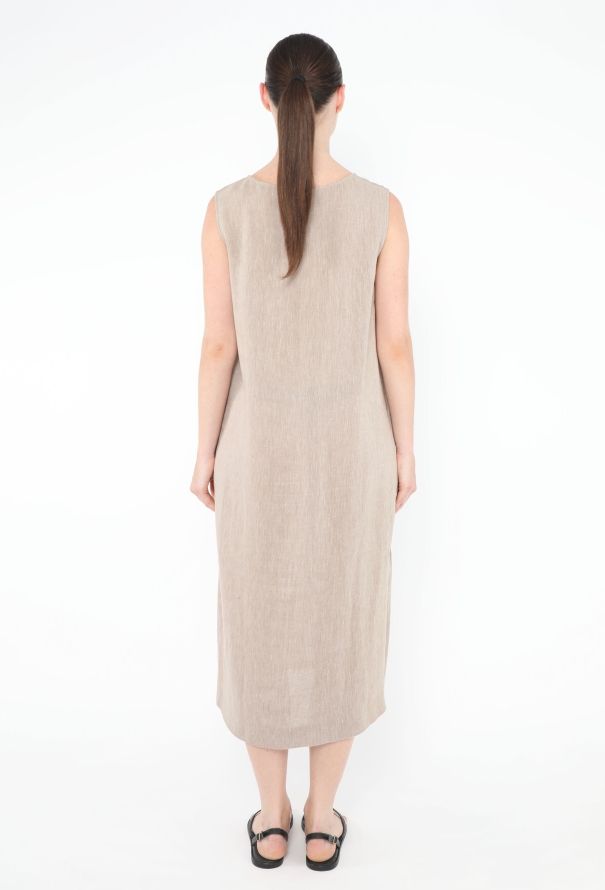 Hermès Margiela S/S 2002 Linen Shift Dress - 5