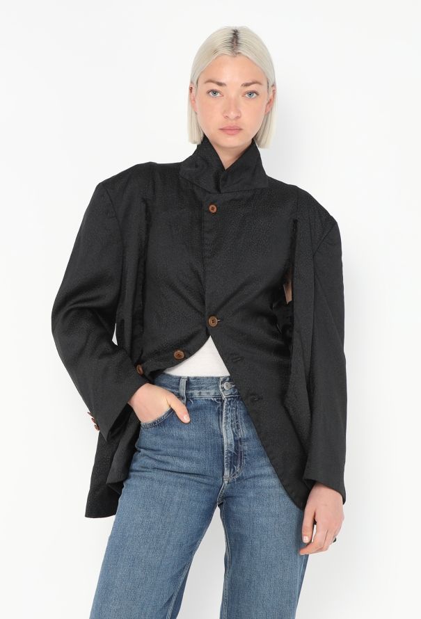 Comme des Garçons 2019 Deconstructed Textured Blazer - 1