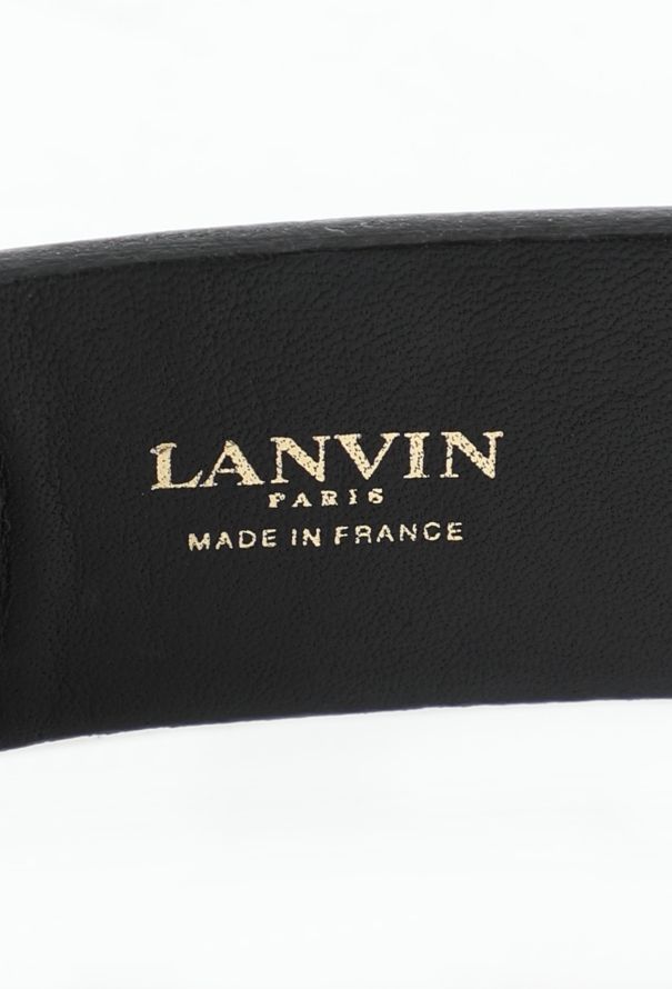 Lanvin F/W 2010 Studded Leather Belt - 6
