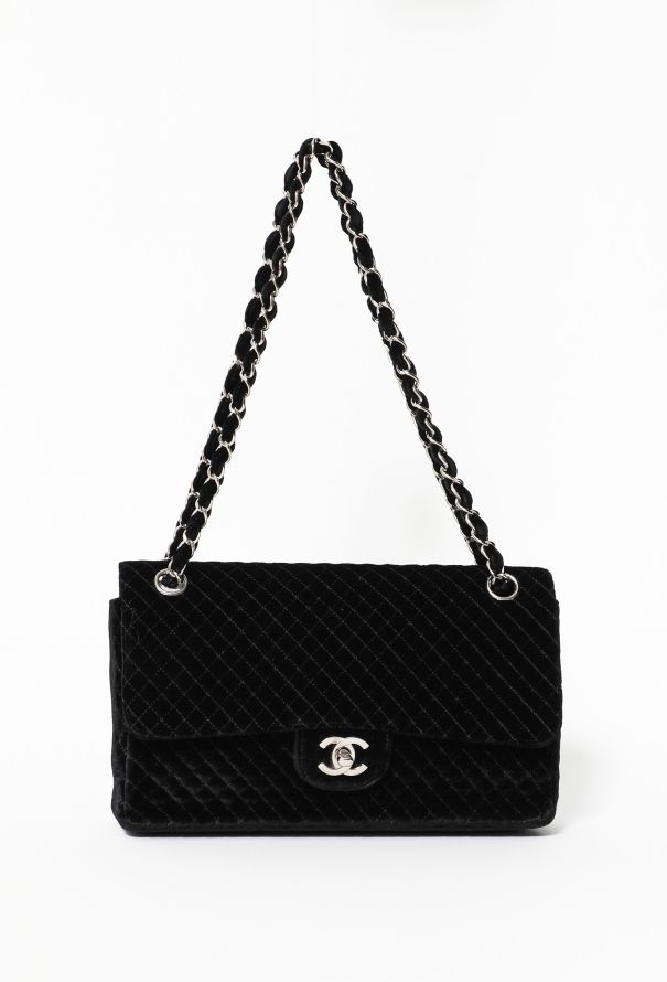 Chanel Velvet Medium Timeless Bag - 2
