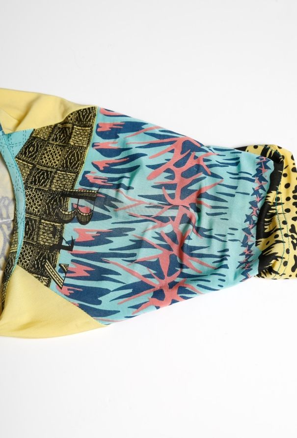 Christian Lacroix 1988 Printed Jersey Ensemble - 5