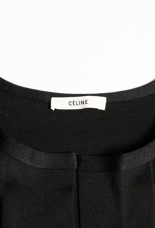 Céline 2015 Patchwork Black Silk Tunic - 4