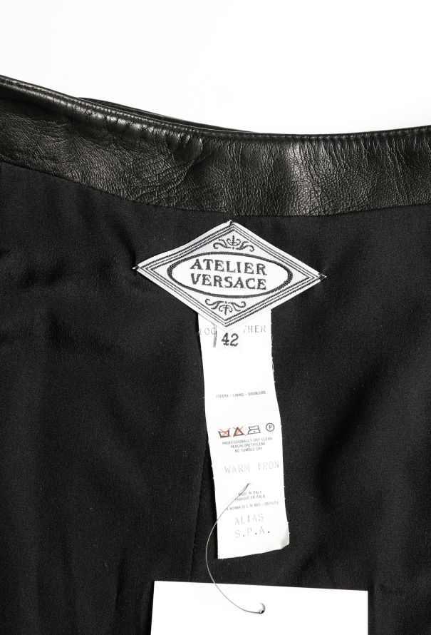 Gianni Versace COLLECTOR Atelier F/W 1997 Letter Skirt - 5