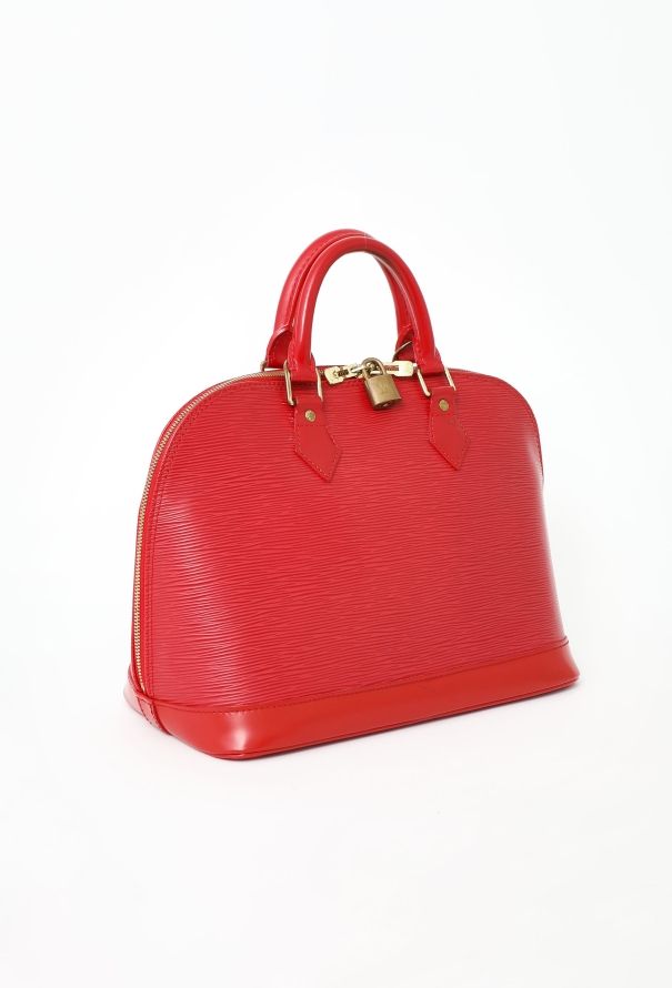 Louis Vuitton Pre-Fall 2023 Red Epi Alma PM - 3