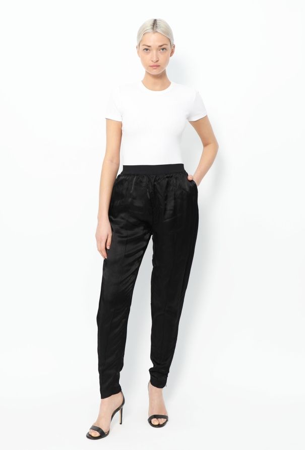 Céline Tapered Charmeuse Trousers - 3