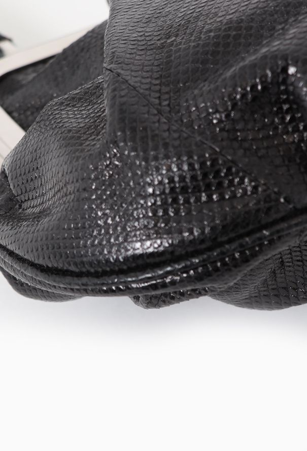 Cartier Floral Watersnake Evening Bag - 10