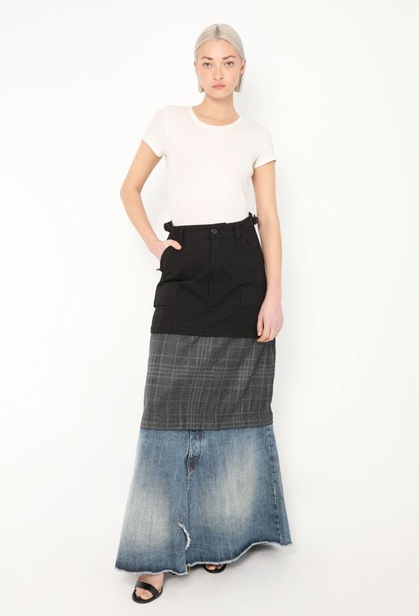Balenciaga S/S 2024 Layered Cargo Skirt - 4