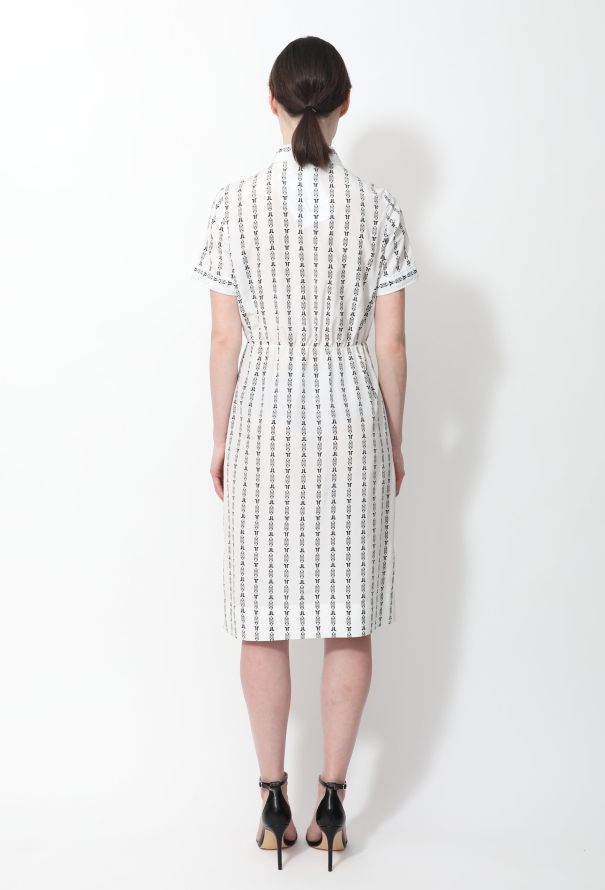 Lanvin Vintage Chainlink Printed Dress - 3
