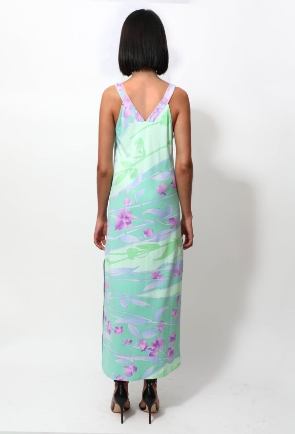 Leonard Floral Print Slip Dress - 3