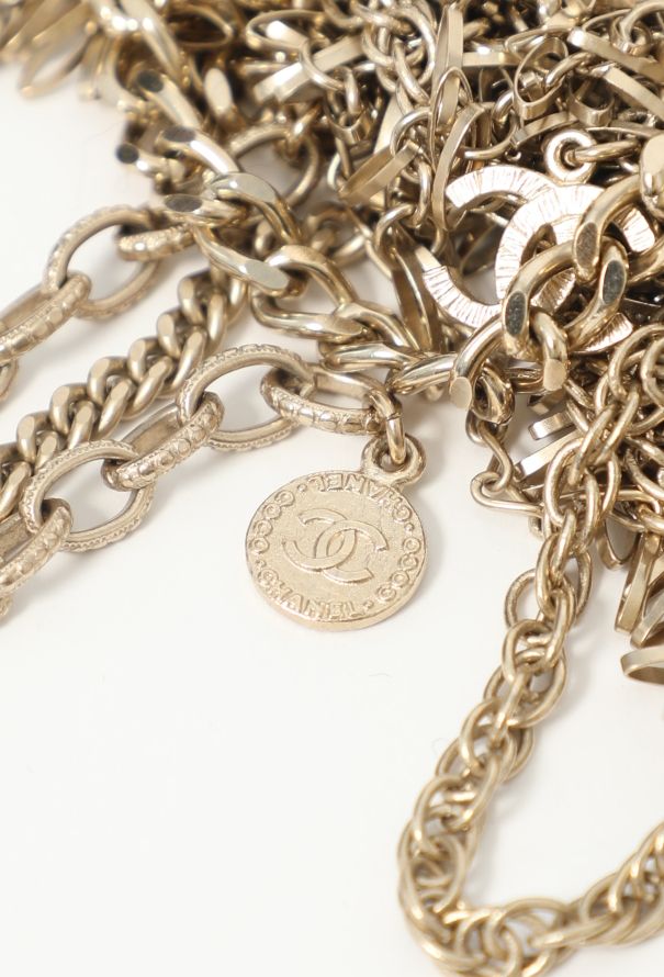 Chanel Multi-Strand 'CC' Chainlink Necklace - 5