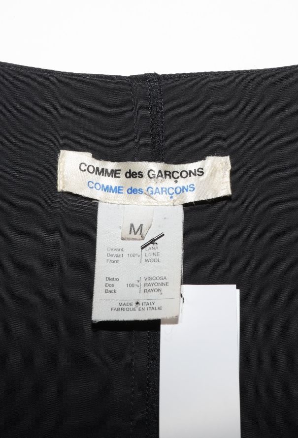 Comme des Garçons '90s Belted Twill Maxi Dress - 6