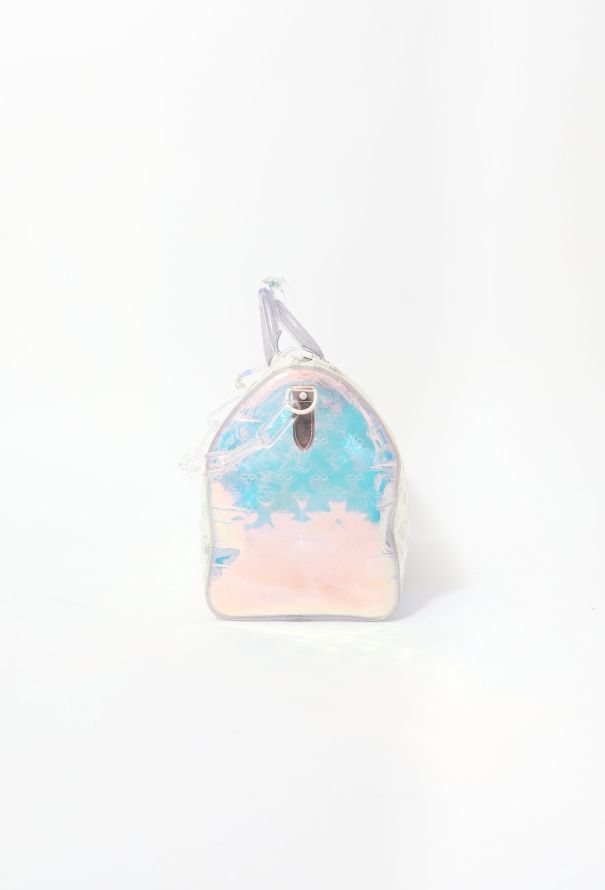 Louis Vuitton Iconic S/S 2019 Iridescent PVC Keepall 50 - 5