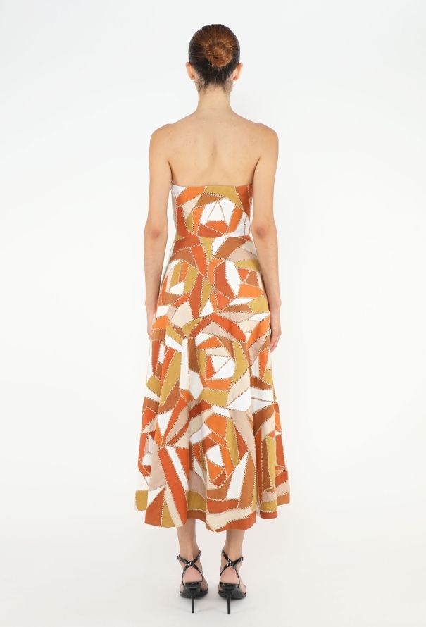 Dior Resort 2018 Semi-Couture Patchwork Dress - 5