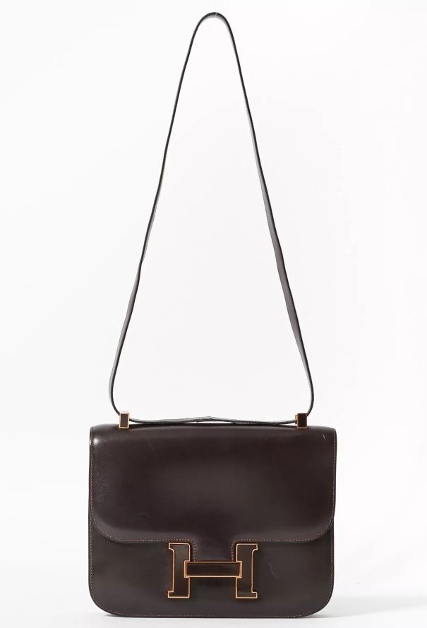 Hermès Constance 24 – Ébène Box Leather & Enamel H Closure - 2