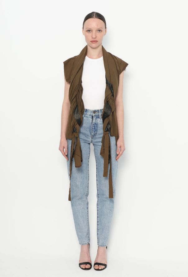 Comme des Garçons 2003 Braided Trim Vest - 3