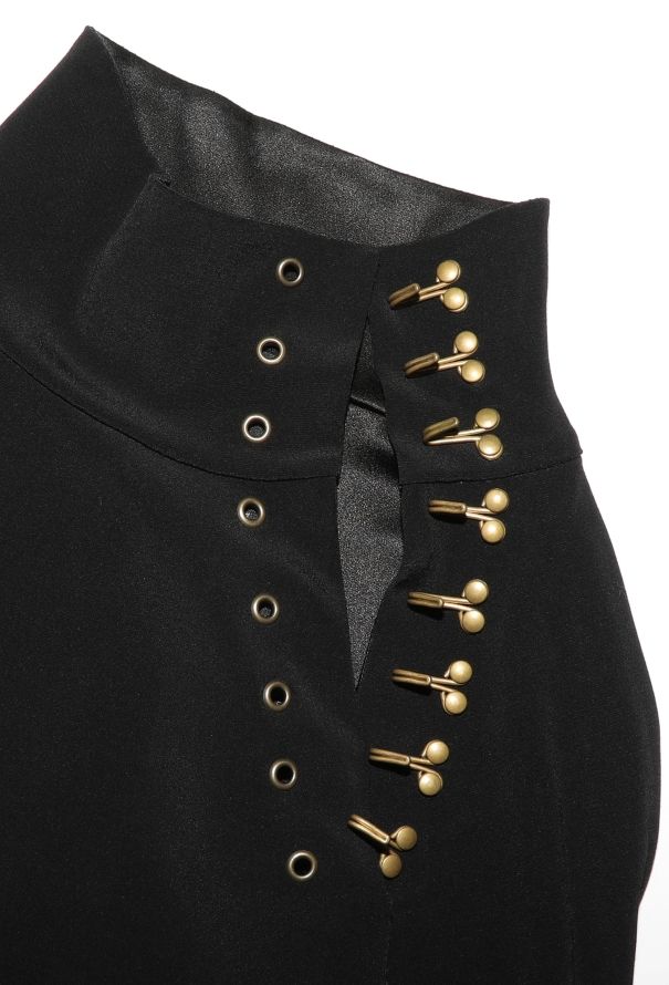 Jean Paul Gaultier Metallic Rivet Maxi Dress - 7