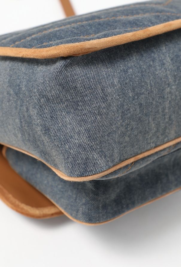 Saint Laurent 2022 Denim Niki Shoulder Bag - 10