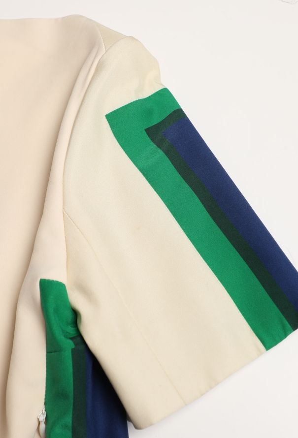 Céline S/S 2011 Striped Silk Top - 9