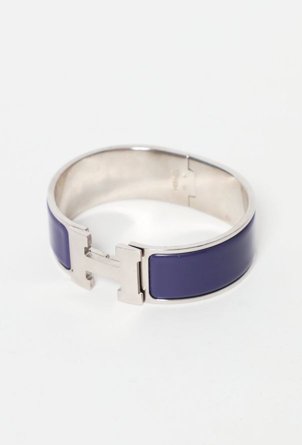 Hermès Clic Clac 'H' Bracelet Purple - 2