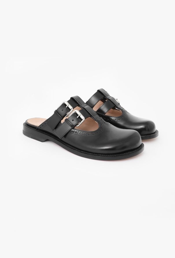 Loewe S/S 2024 Campo Mary Jane Mules - 3