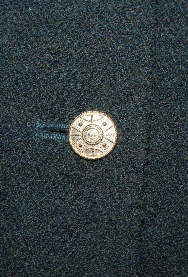 Chanel Late '80s Fur Trim Chevron Ensemble - 10