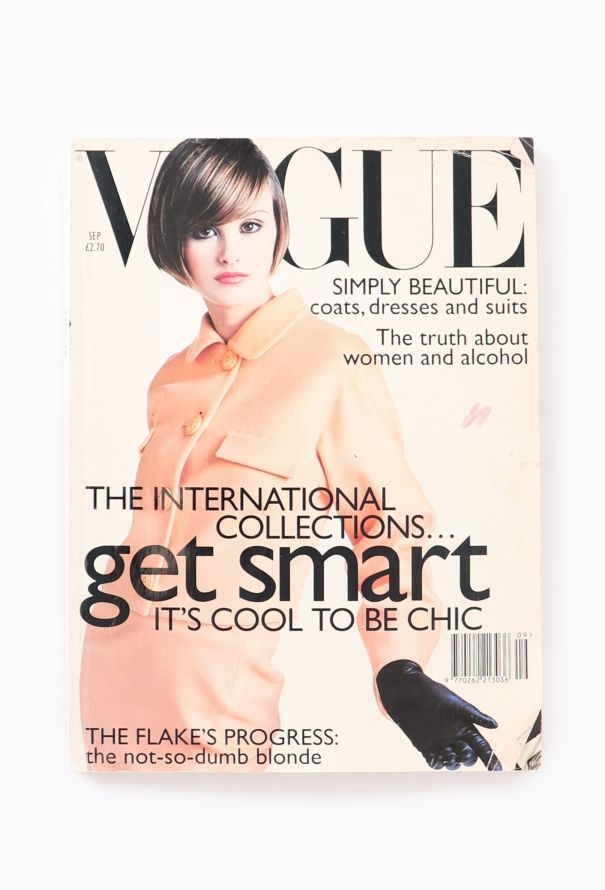 VOGUE UK 1995 Trish Goff Versace Cover Issue - 1