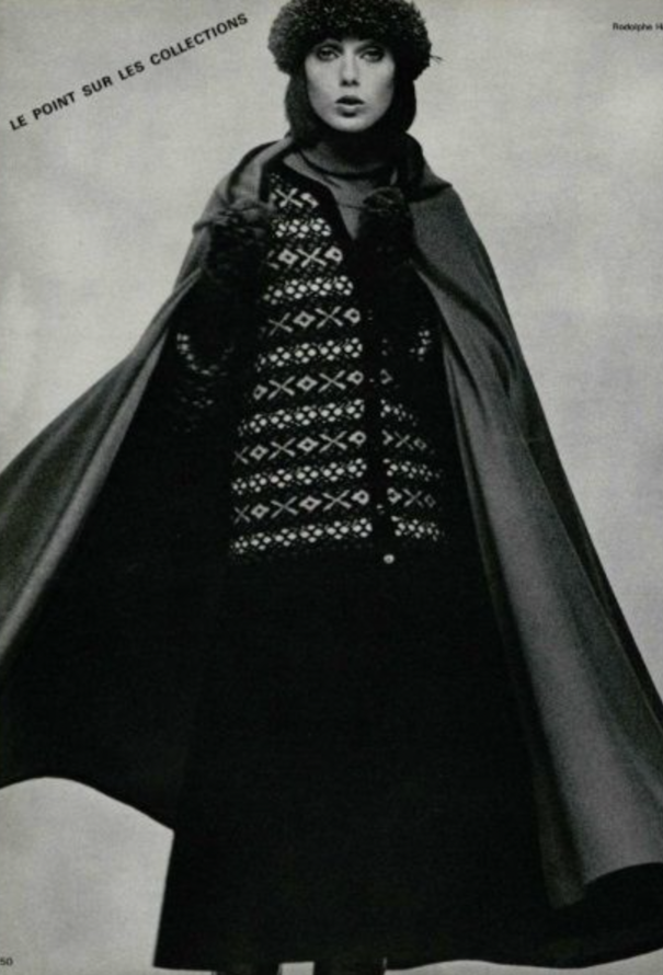 Saint Laurent COLLECTOR F/W 1976 Russian Tassel Cape - 5