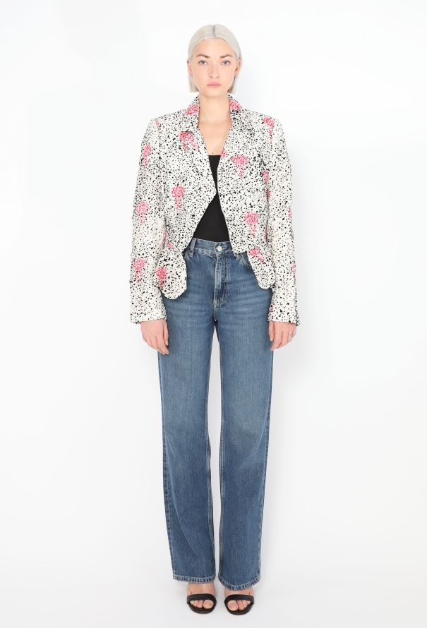 Balenciaga Resort 2010 Embroidered Peplum Jacket - 4
