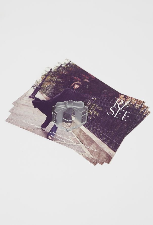 Tiffany & Co Glass Paperweight with Original Box - 2