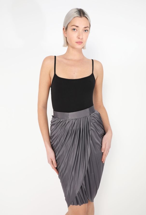 Proenza Schouler F/W 2006 Asymmetrical Pleated Skirt - 3