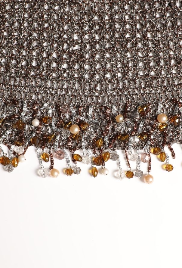 Azzaro RARE '70s Iridescent Embellished Top - 6