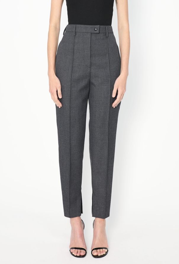 Prada F/W 2023 Tailored Knit Collar Suit - 7