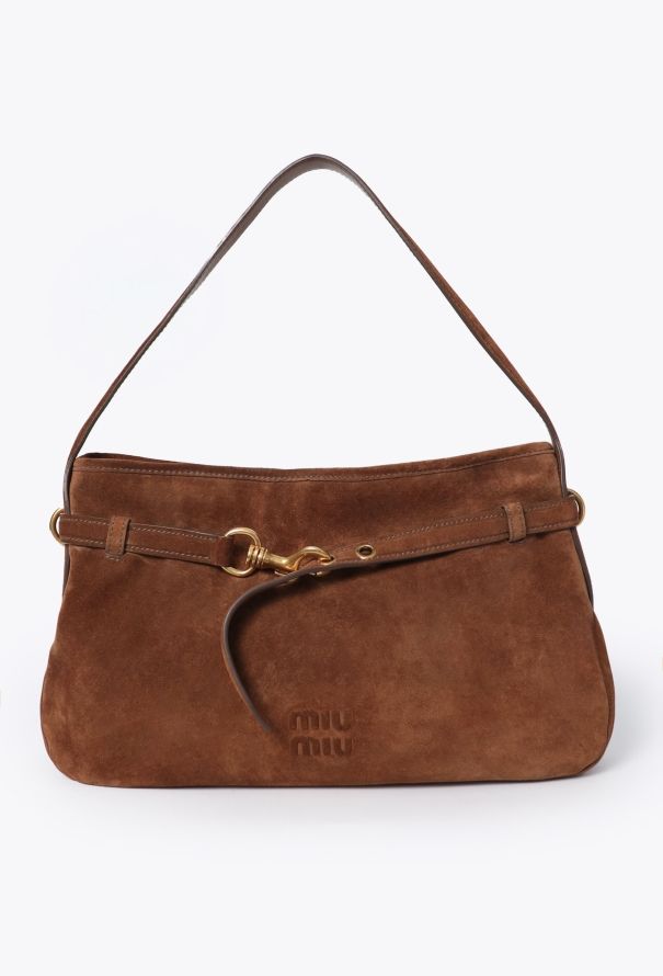 Miu Miu 2025 Aventure Suede Bag - 1