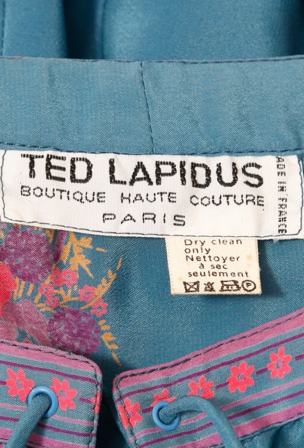 Ted Lapidus '70s Floral Print Day Dress - 6