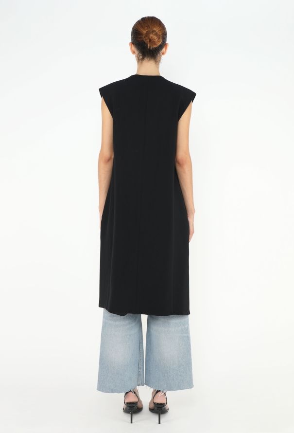 Céline Tailored Long Smoking Vest - 4