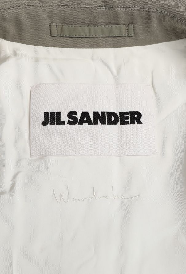 Jil Sander Wardrobe 2024 Gabardine Duster Coat - 6