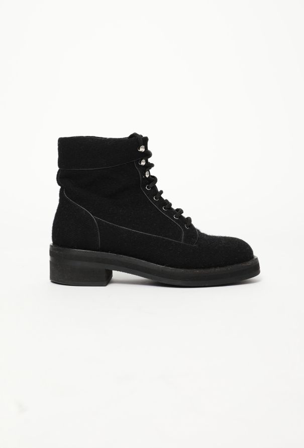 Chanel Pre-Fall 2016 Paris-Rome Combat Boots - 1