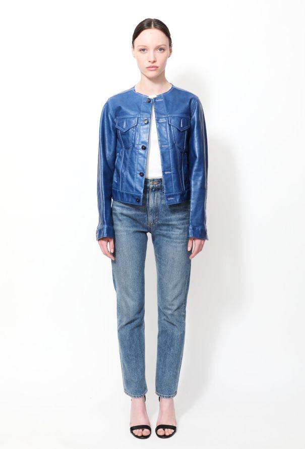 Comme des Garçons 2016 Structured Leather Jacket - 3