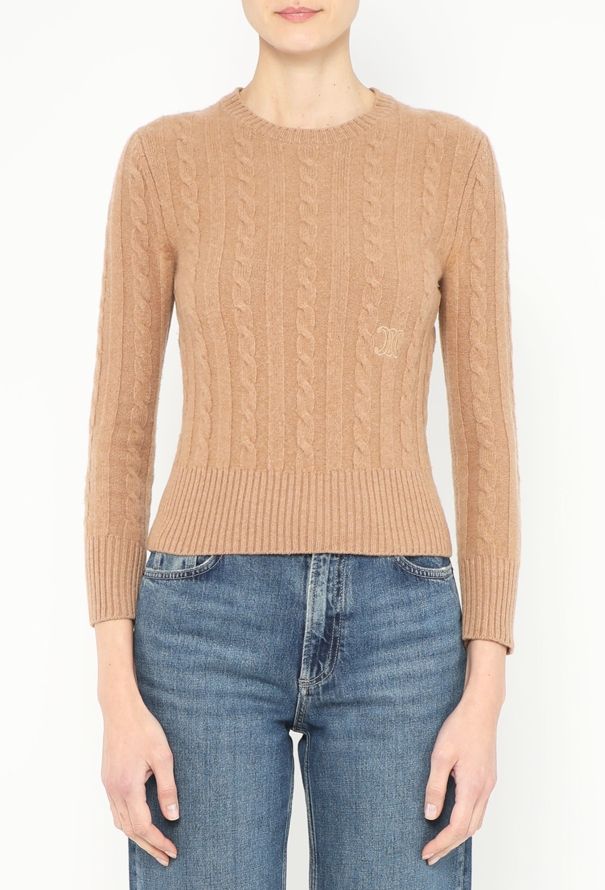 Céline Pre-Fall 2011 Cable-Knit Triomphe Sweater - 1