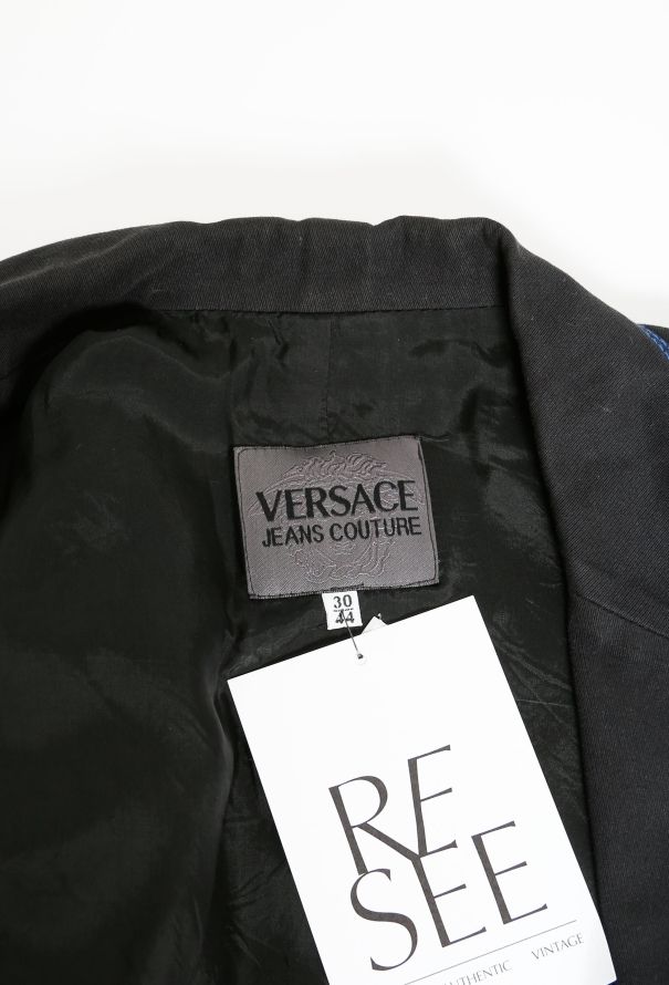 Gianni Versace Jeans Couture' Stitched Trim Dress Ensemble - 6