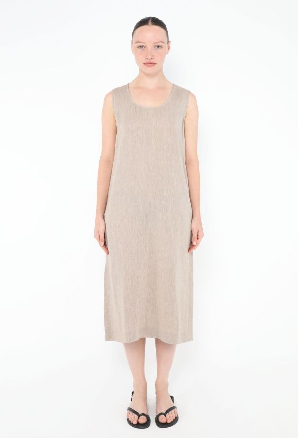 Hermès Margiela S/S 2002 Linen Shift Dress - 1